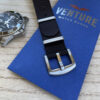 Midnight Black Nylon Nato Watch Strap - By Venture Watch Straps
