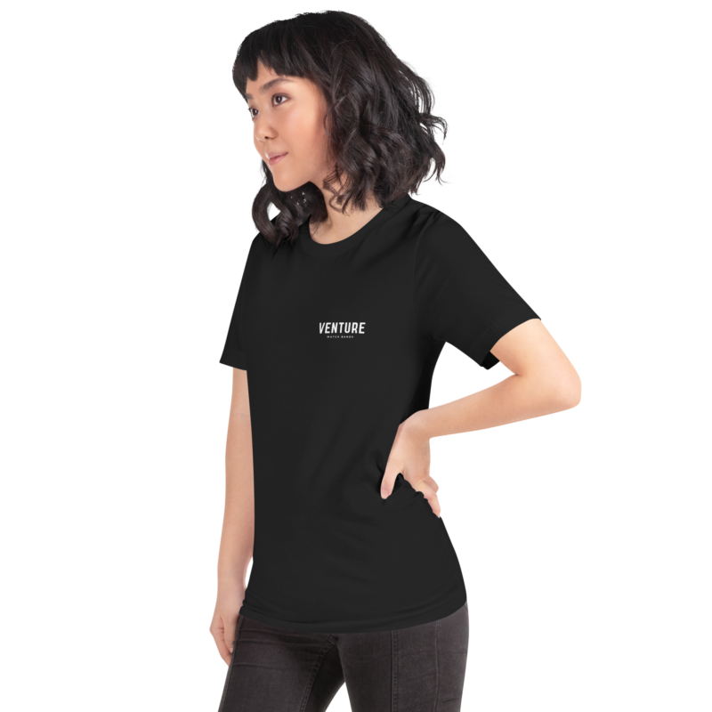 Venture Watch Bands T-Shirt Black Minimalist